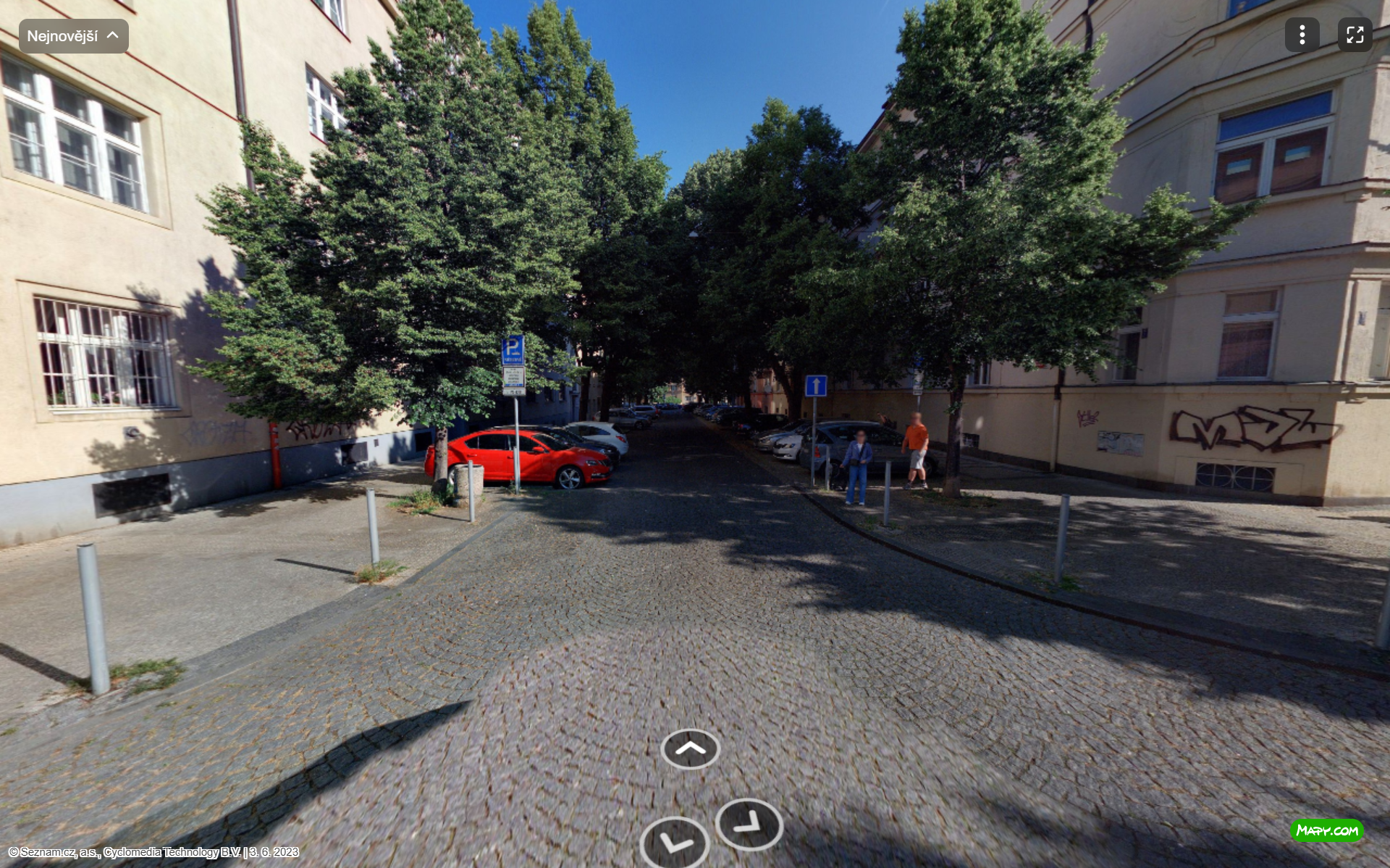 Parkoviště ul. Národní obrany, Praha 6