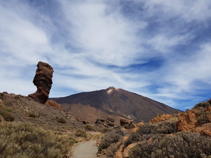 Roque Cinchado, Roques de García