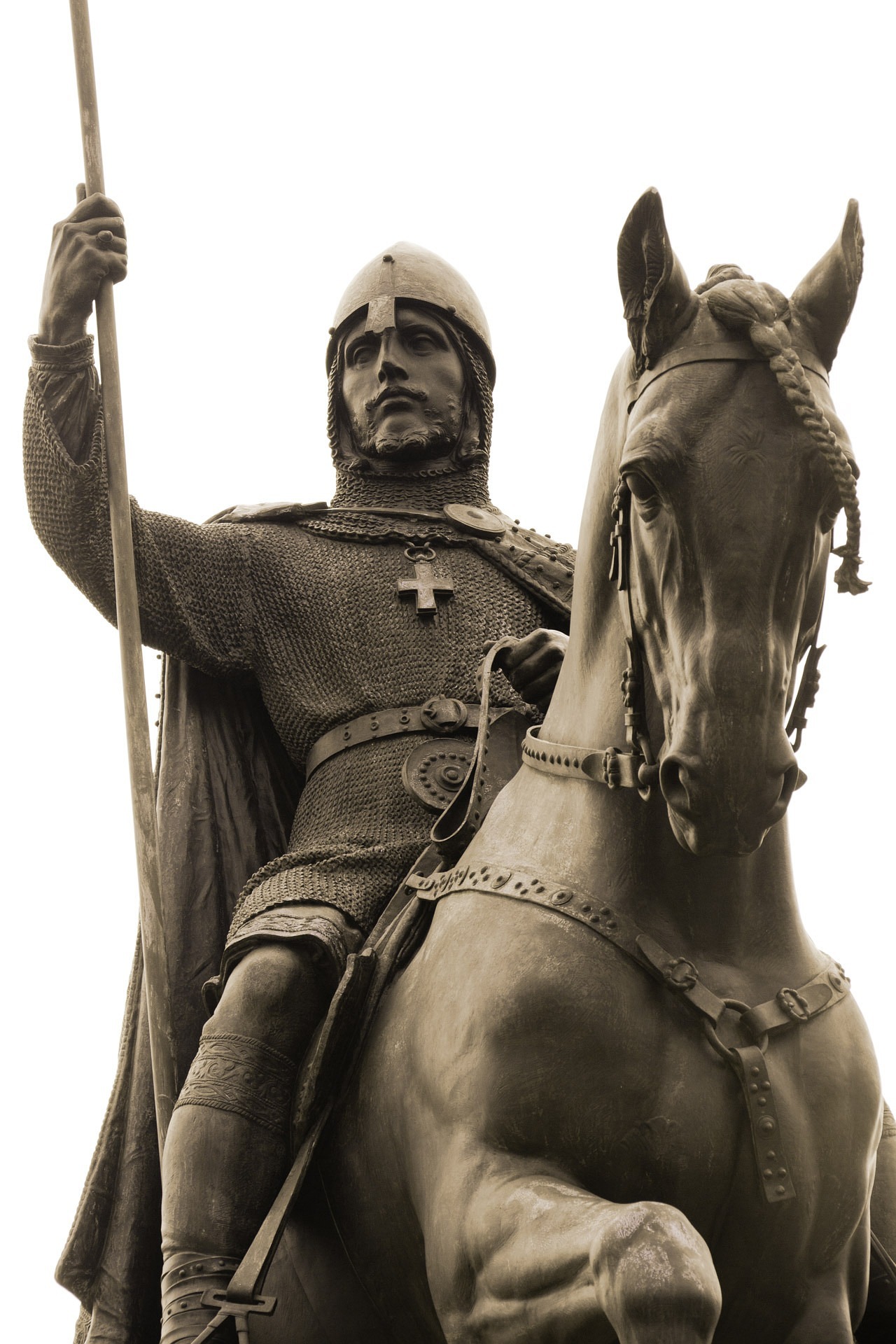 The Statue of Saint Saint Wencelas