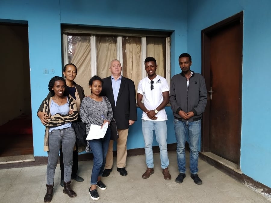 Průzkum a mapování historických budov v Addis Abeba