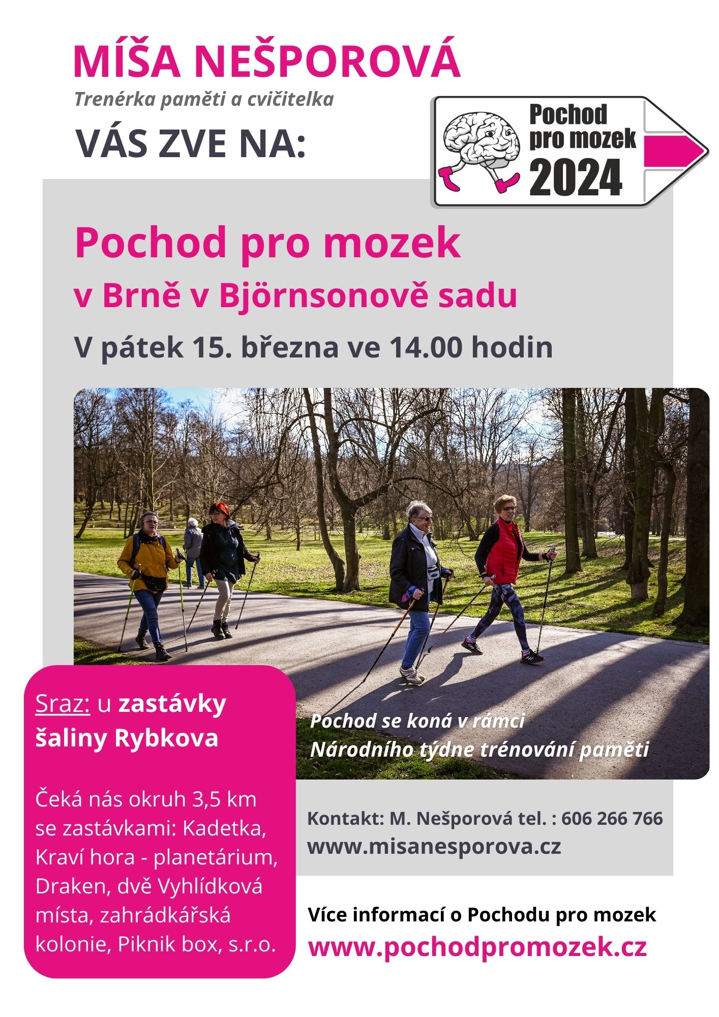 Björnsonův sad, Brno, zastávka šaliny Rybkova