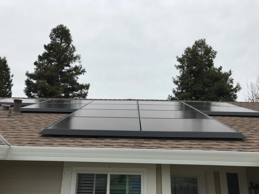 Solar panels on my roof