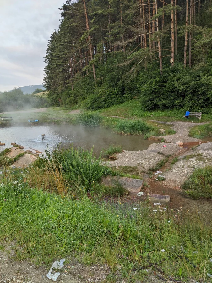 Termálne kúpalisko - Kalameny