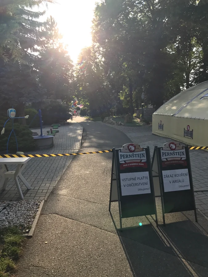 Camping Klánovice - koupaliště