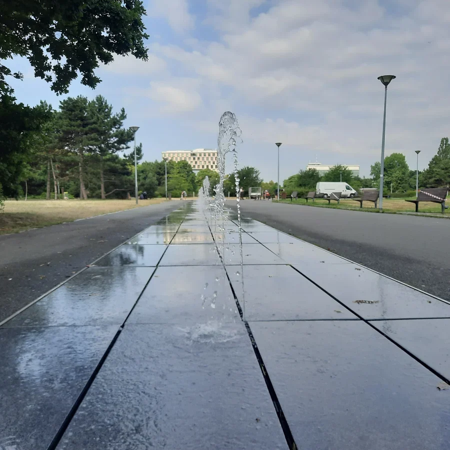 Pankrác Central Park Fountain