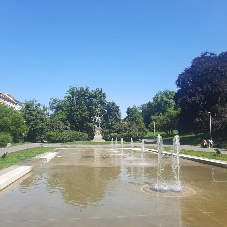 Svatopluk Čech Gardens Fountain