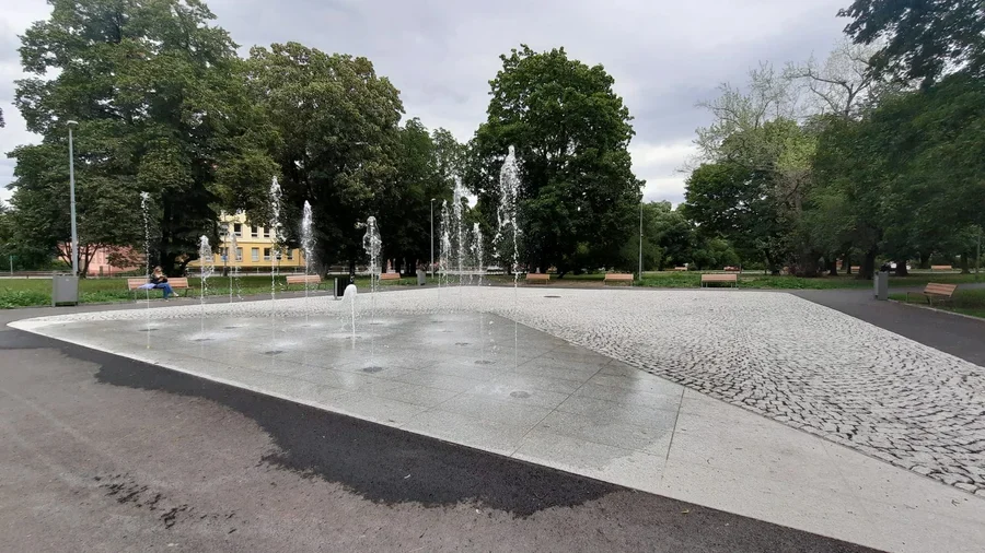 General Lázaro Cárdenas Park Fountain