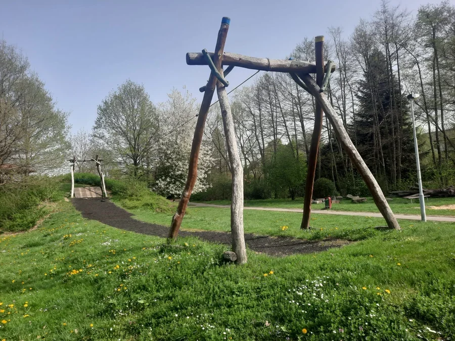 Playground by the Half-Pipe