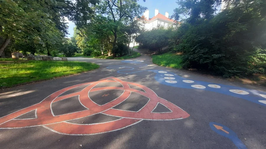 Jezerka Park – Painted Pavement Games