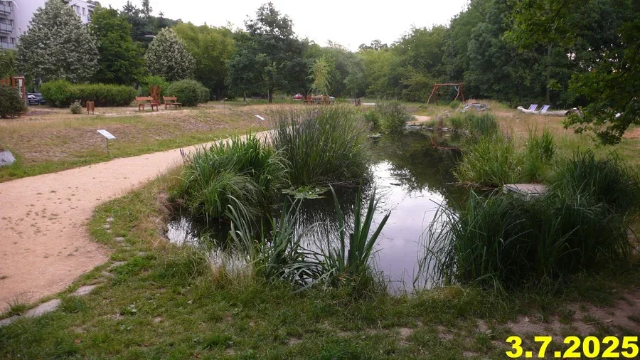 Braník Natural Pond, Za Mlýnem