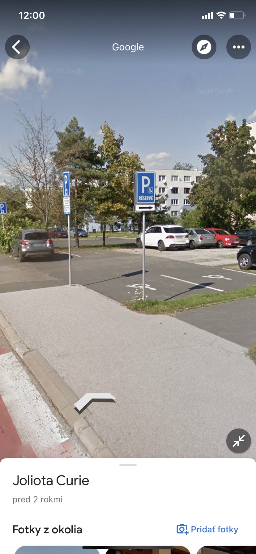 Parkovisko kaskády Poprad 