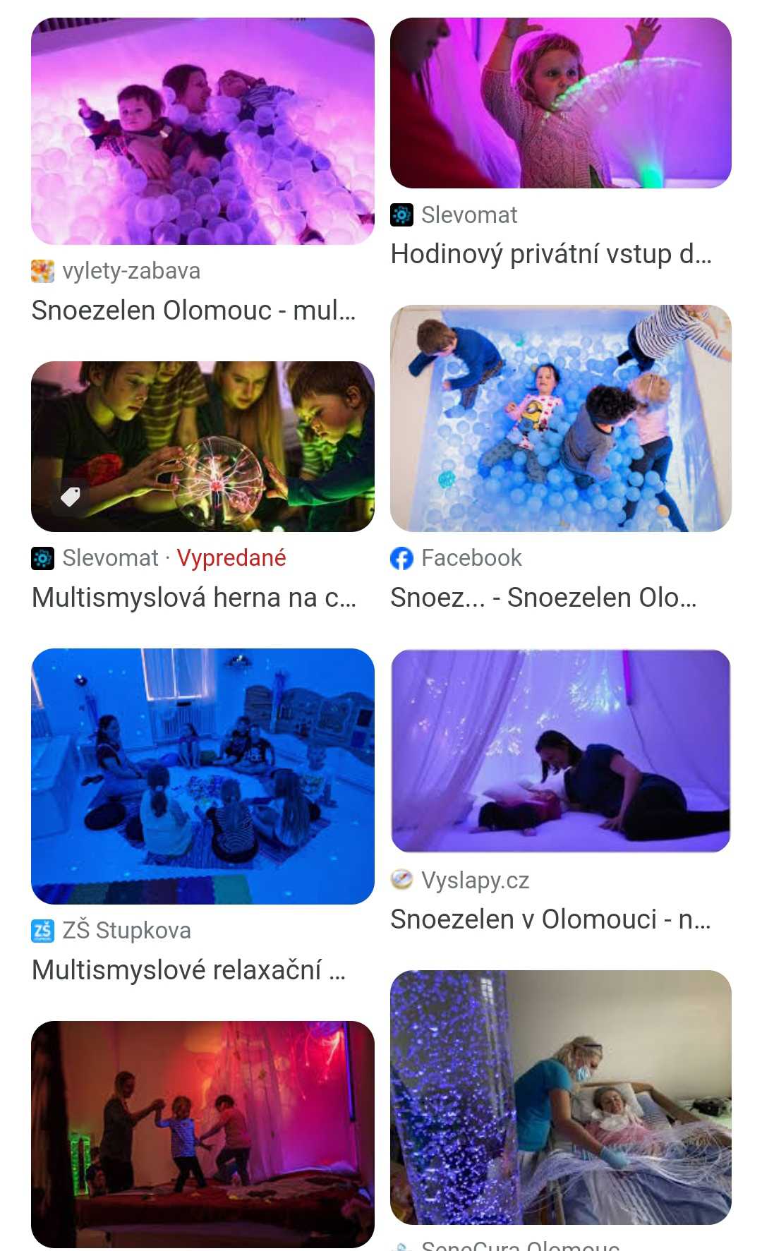  Snoezelen Olomouc