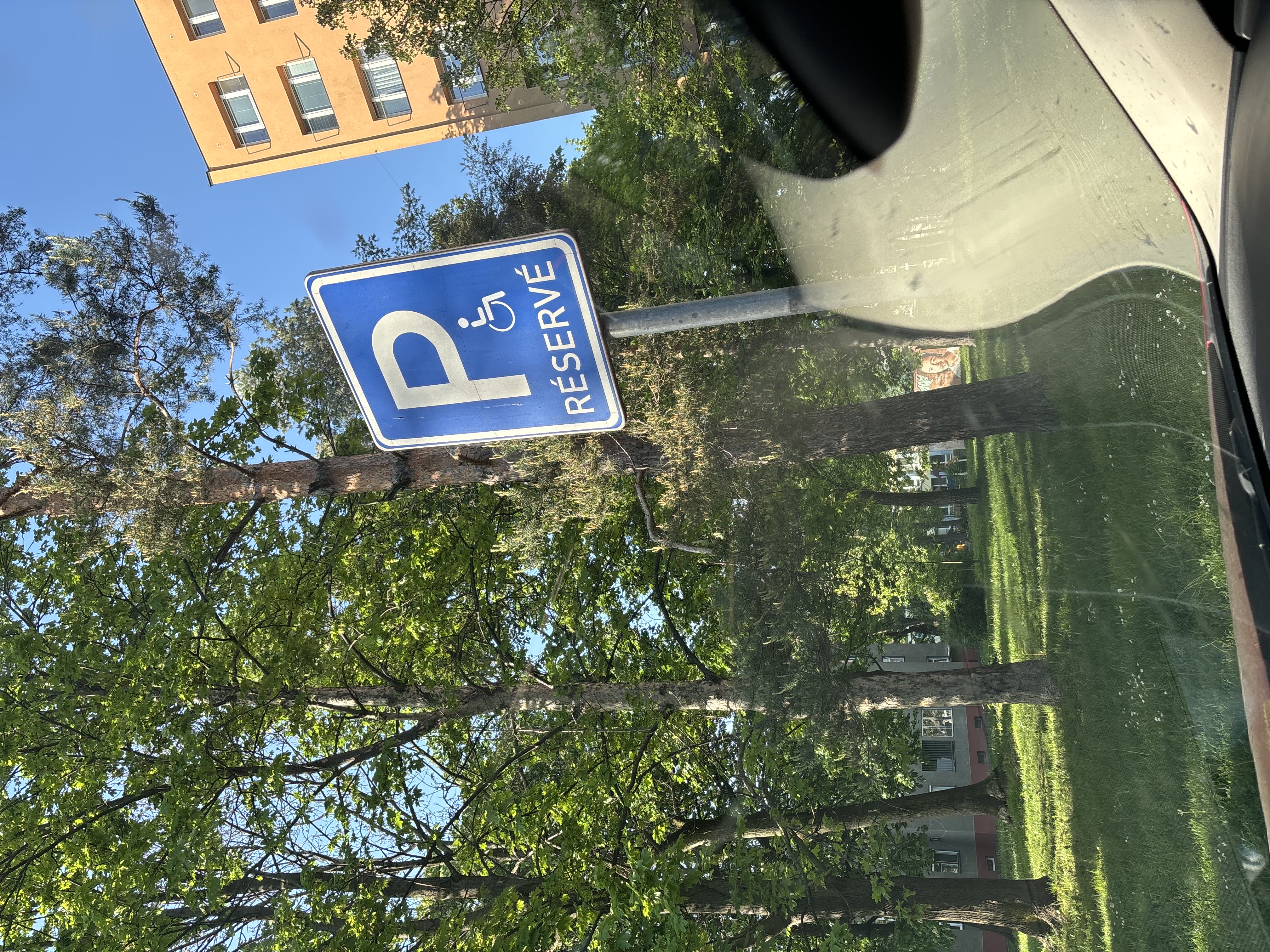 ZTP parkovanie