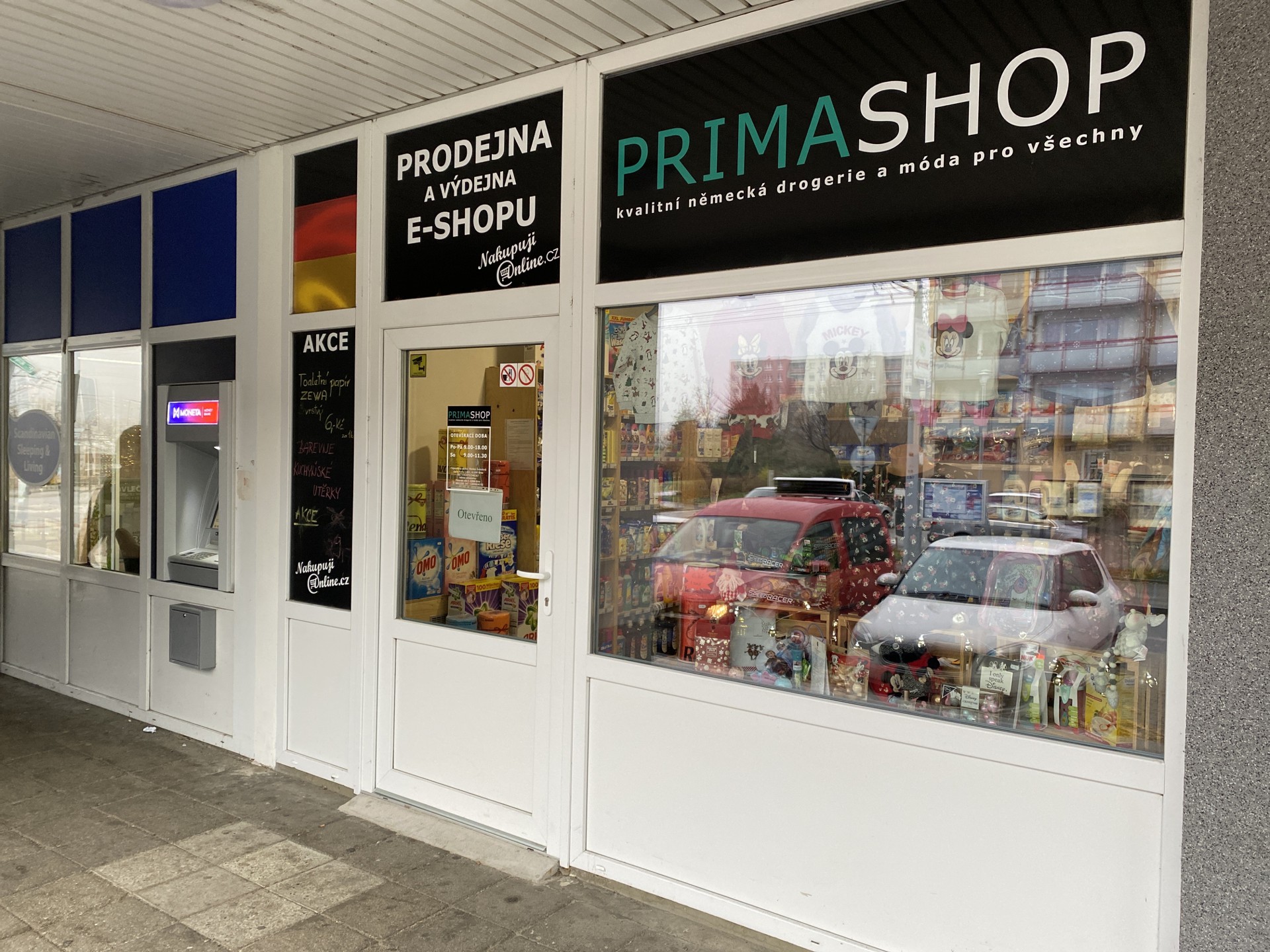 Prima Shop-Prodejna a výdejna E-shopu