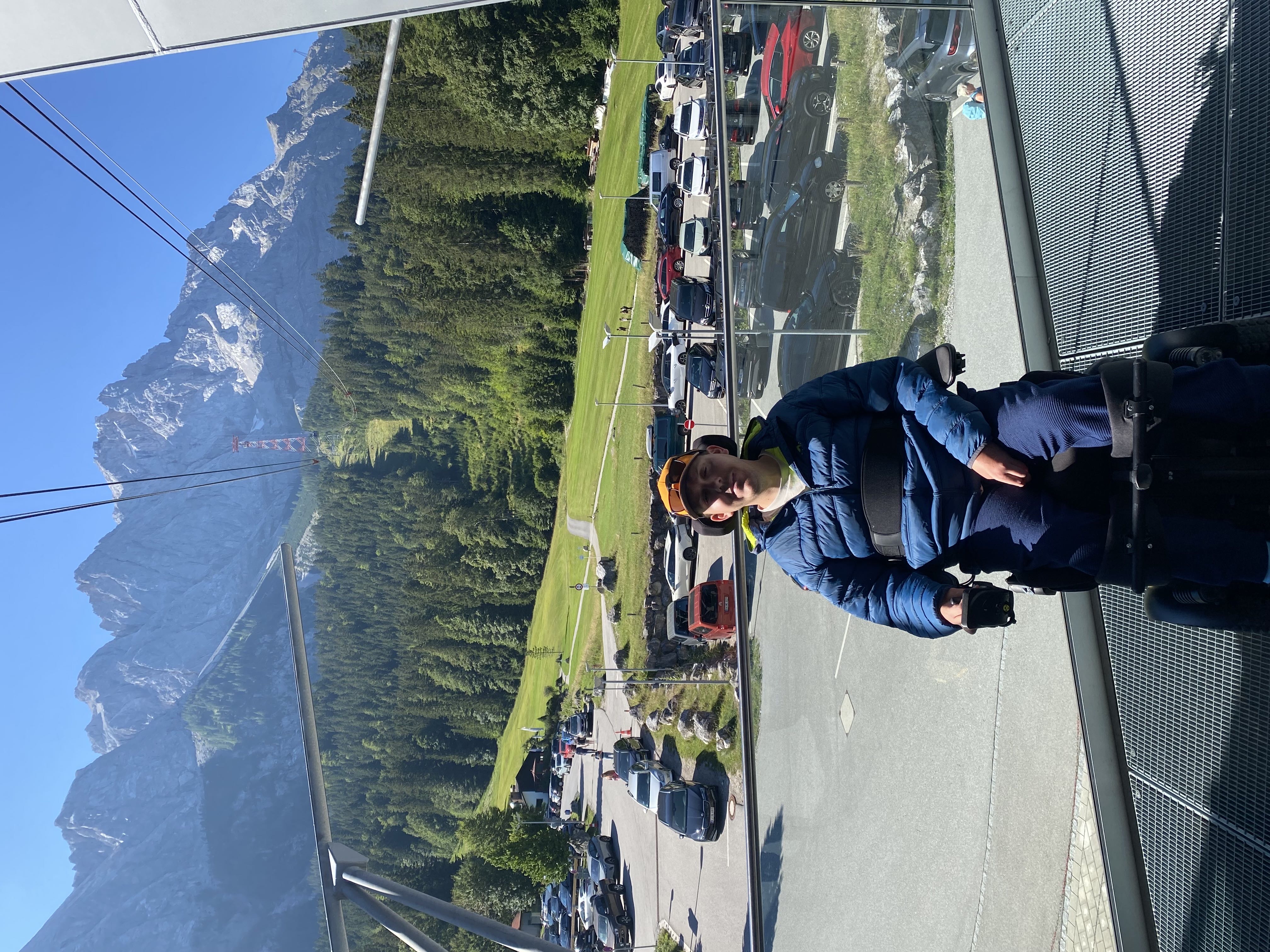 Lanovka na Zugspitze od Eibsee z Nemeckej strany