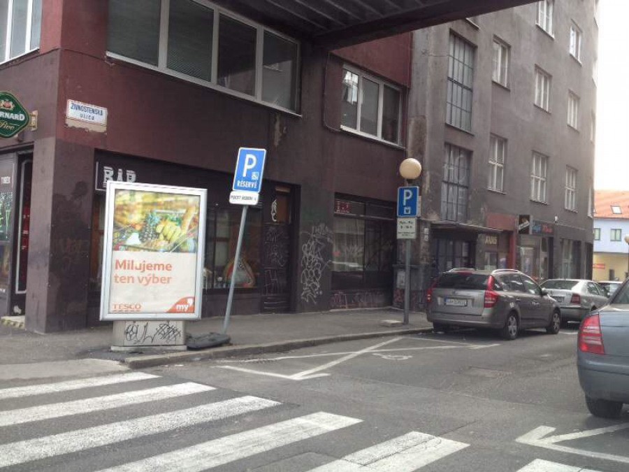 Vozičkárske parkovacie miesto