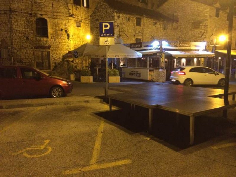 Vozičkárske parkovacie miesto