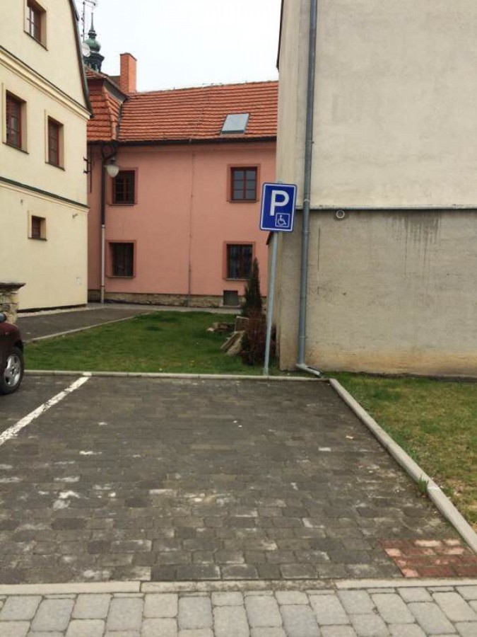 Vozičkárske parkovacie miesto