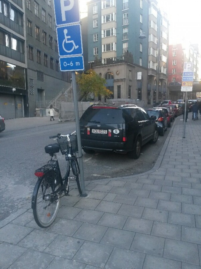 Vozičkárske parkovacie miesto