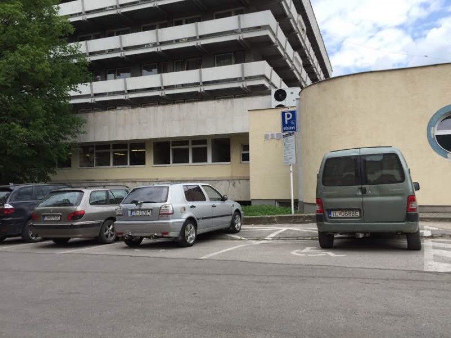 Vozičkárske parkovacie miesto