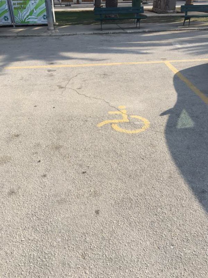 Vozičkárske parkovacie miesto