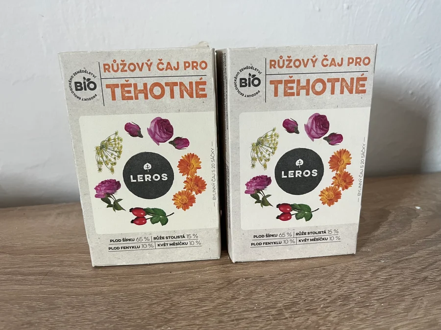 Daruji těhotenské čaje Leros