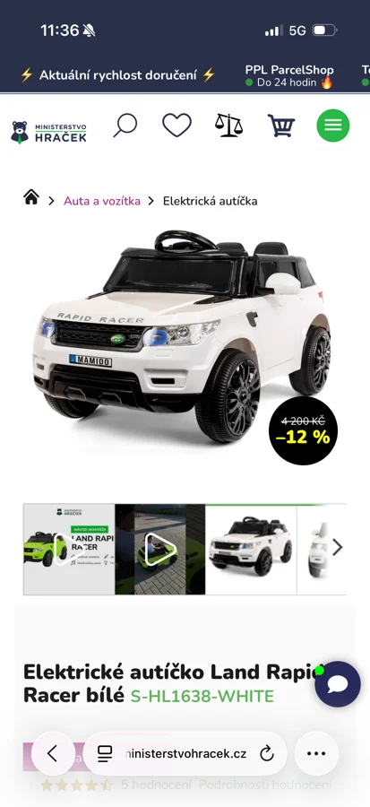 Syn by si přál k Ježíškovi elektrické auto