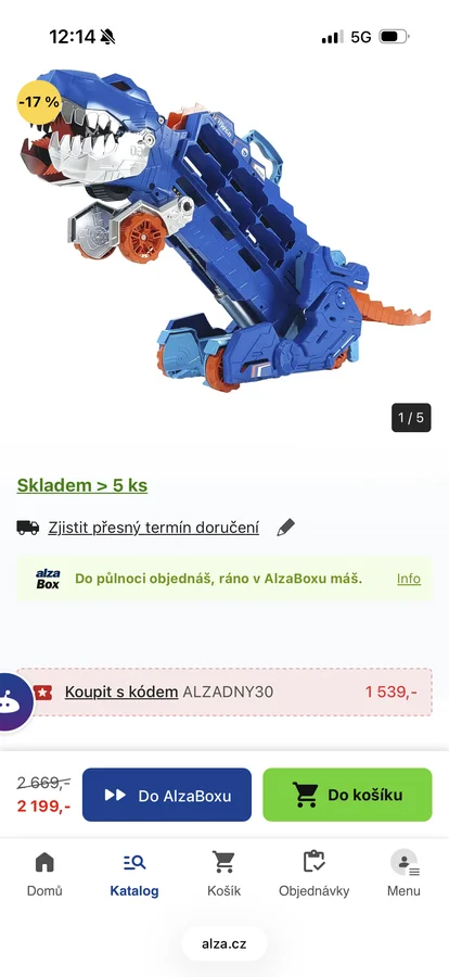 Vánoční dárek pro syna 