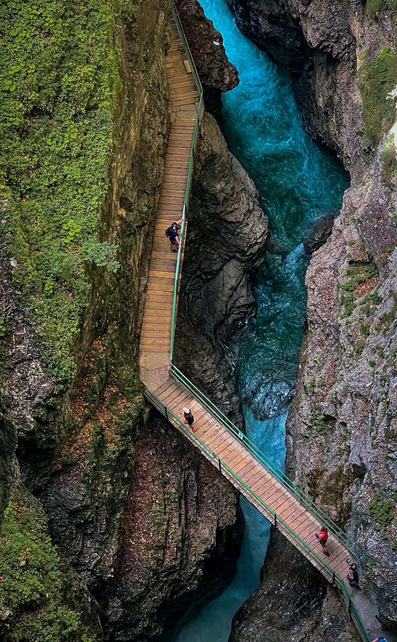Soutěska Breitachklamm