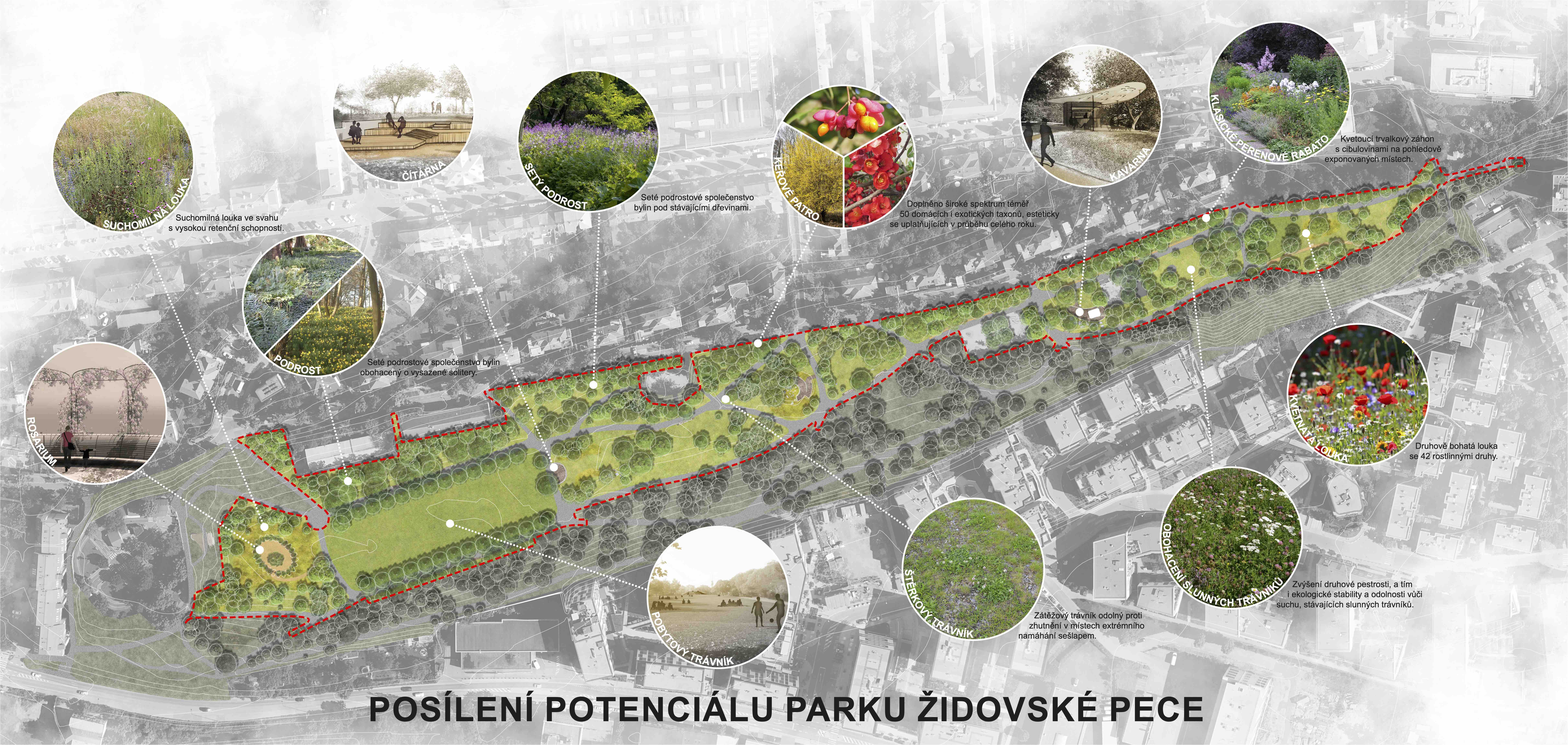 Posílení potenciálu parku Židovské Pece