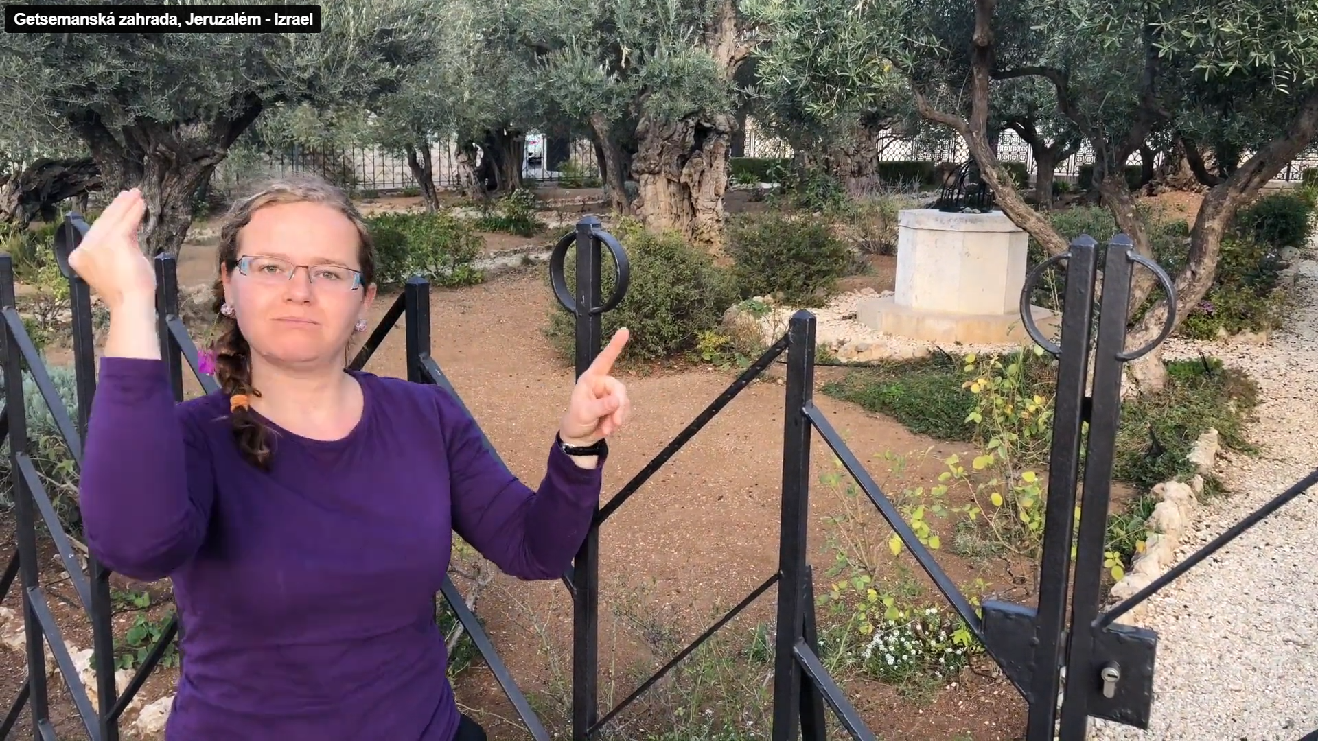 Getsemanská zahrada, Jeruzalém - Izrael