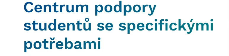 Centrum podpory studentů se specifickými potřebami